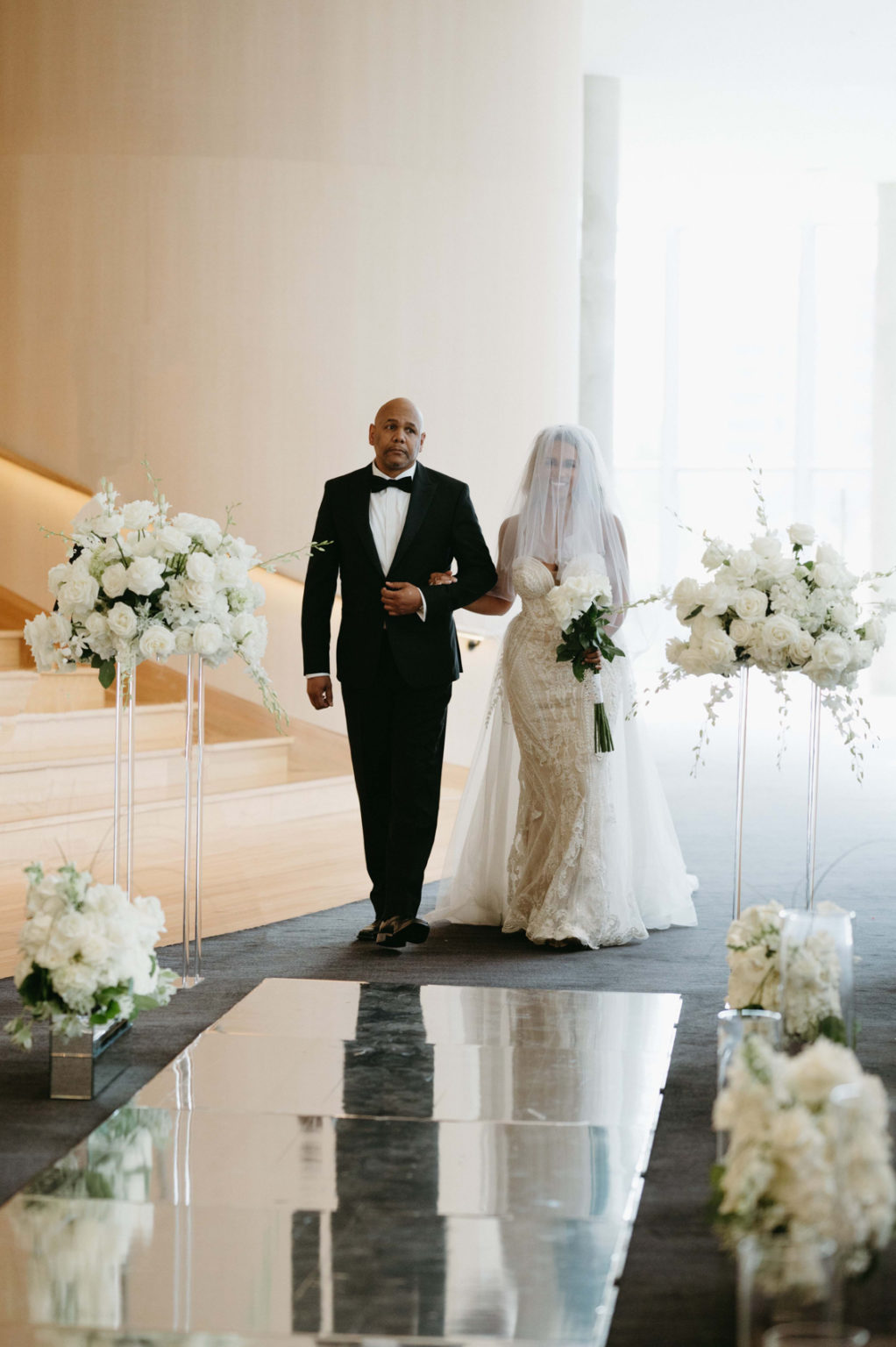 All White Wedding at Conrad Washington DC - Washington, DC Metropolitan ...